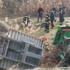 62 yaşındaki sürücü devrilen traktörden sağ çıkamadı