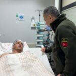 Bakan Yerlikaya, Konya’da çöken bina enkazından kurtarılan yaralıları hastanede ziyaret etti