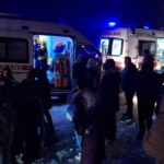 Yolcu otobüsü kaza yaptı: Çok sayıda yaralı var